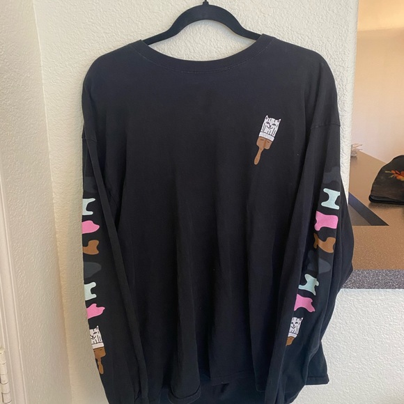Ripndip Other - Ripndip Bob Ross black long sleeve shirt